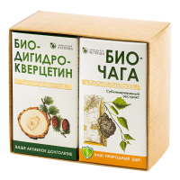 Набор «Старт» (БиоЧага + БиоДигидрокверцетин) Байкальская Легенда порошок 1+1х13 г