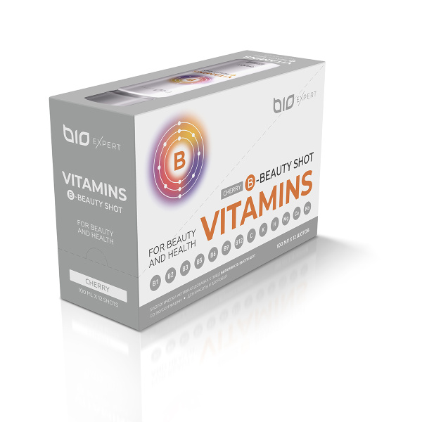 Вкусный коллаген (вишня) BioExpert шоты12х50 мл 