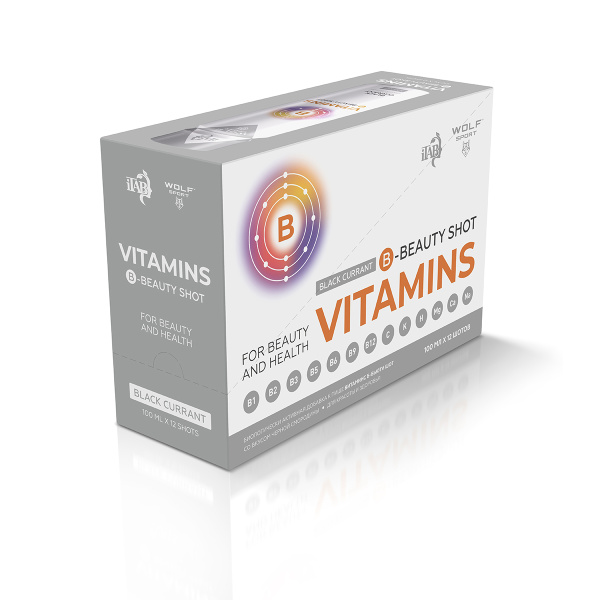 Вкусный коллаген (черная смородина) BioExpert шоты12х50 мл 