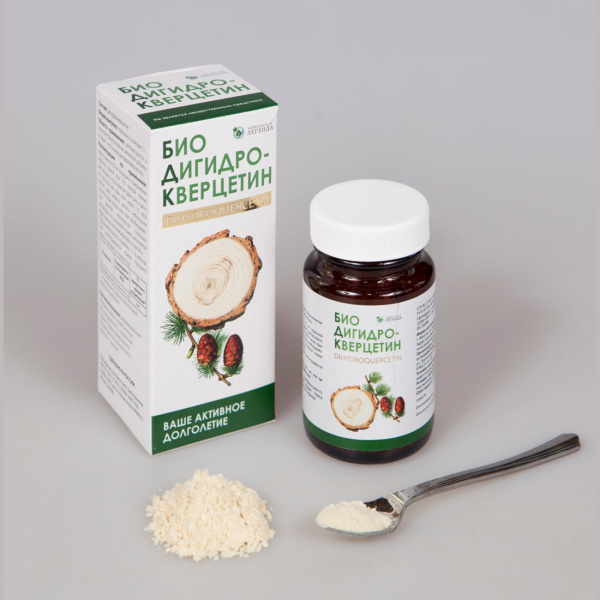 БиоДигидрокверцетин (природный антиоксидант из древесины лиственницы) Байкальская Легенда порошок 5 г