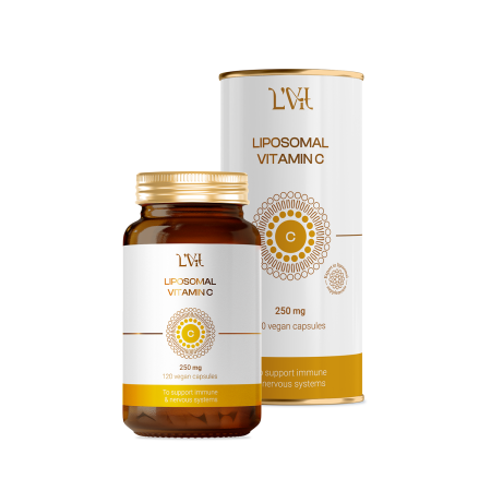 Липосомальный витамин C (L-аскорбат натрия) Liposomal Vitamins 120 капсул