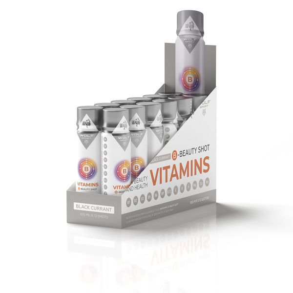 Вкусный коллаген (черная смородина) BioExpert шоты12х50 мл 