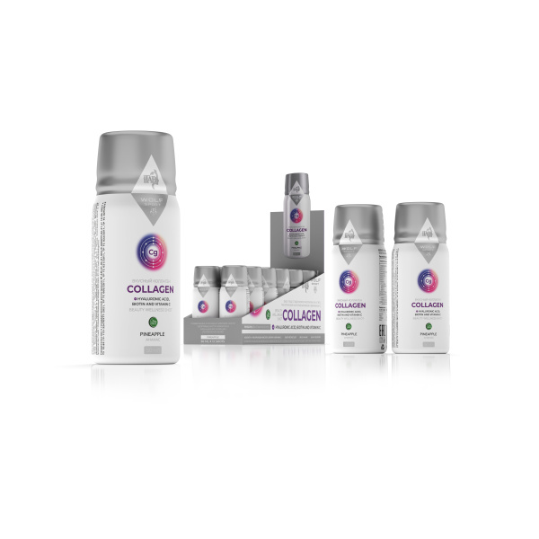 Вкусный коллаген (ананас) BioExpert шоты12х50 мл 